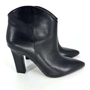Marc Fisher Heeled Miggi Ankle Booties Black Size 7.5
